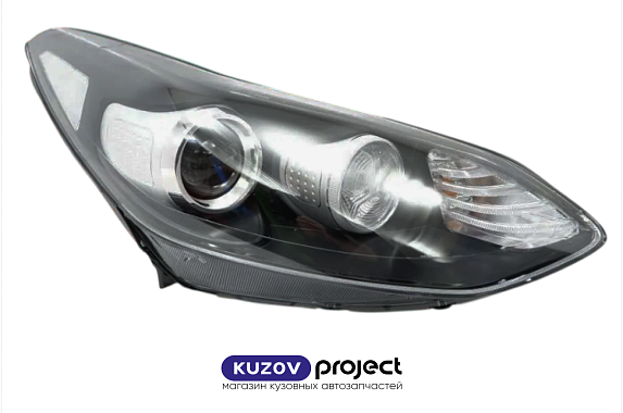 Фара с электрическим корректором (галоген) Kia Sportage 2016- Правая (Китай)