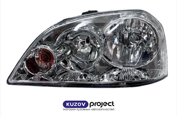 Фара левая с электрическим корректором Chevrolet Lacetti 2004-2013 SED/WG (TYC / Тайвань)