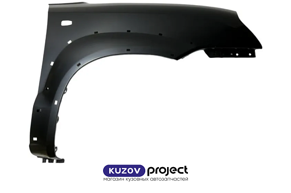 Крыло правое под расширитель и повторитель Hyundai Tucson 2004-2009 (Тайвань)